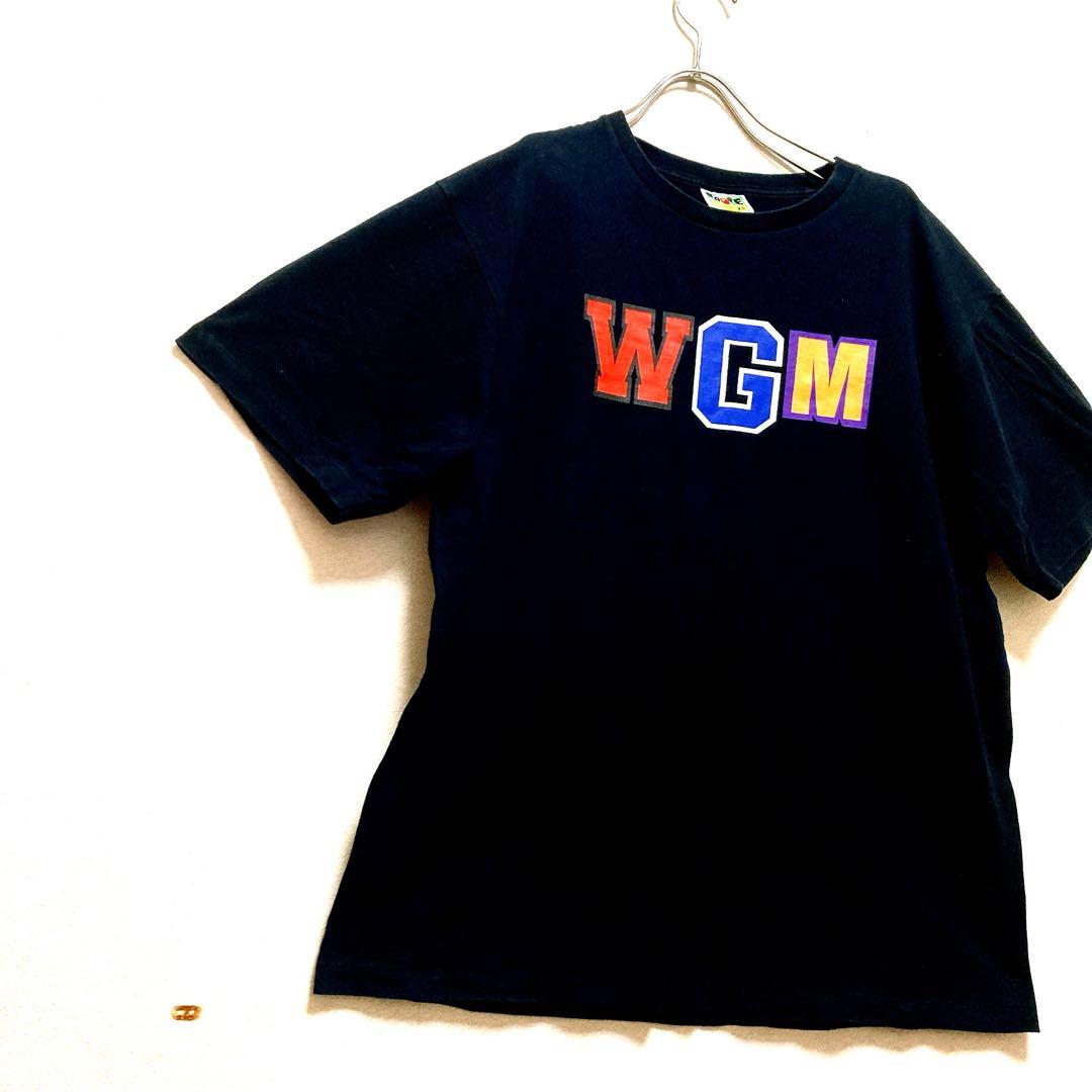 【人気】A BATHING APE WGM 両面プリント XL シャークTシャツ