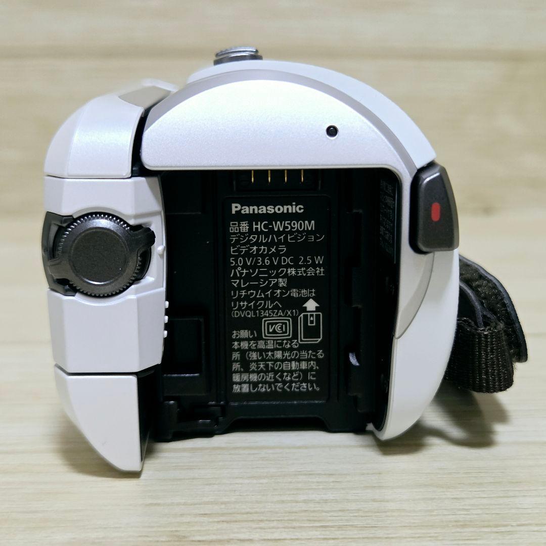 未使用に近い【極上美品】Panasonic HC-W590M ビデオカメラ