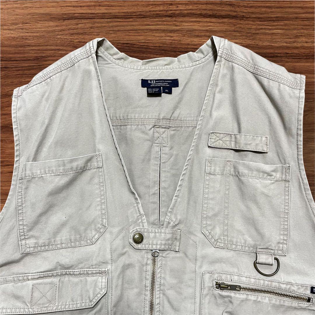 511 Tactical ベスト　ベージュ　XL
