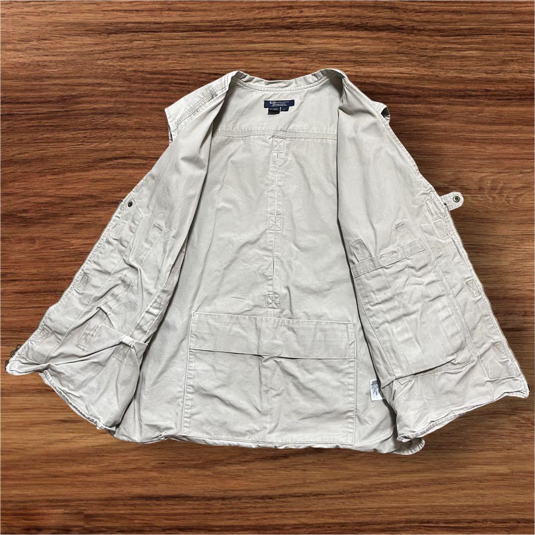 511 Tactical ベスト　ベージュ　XL