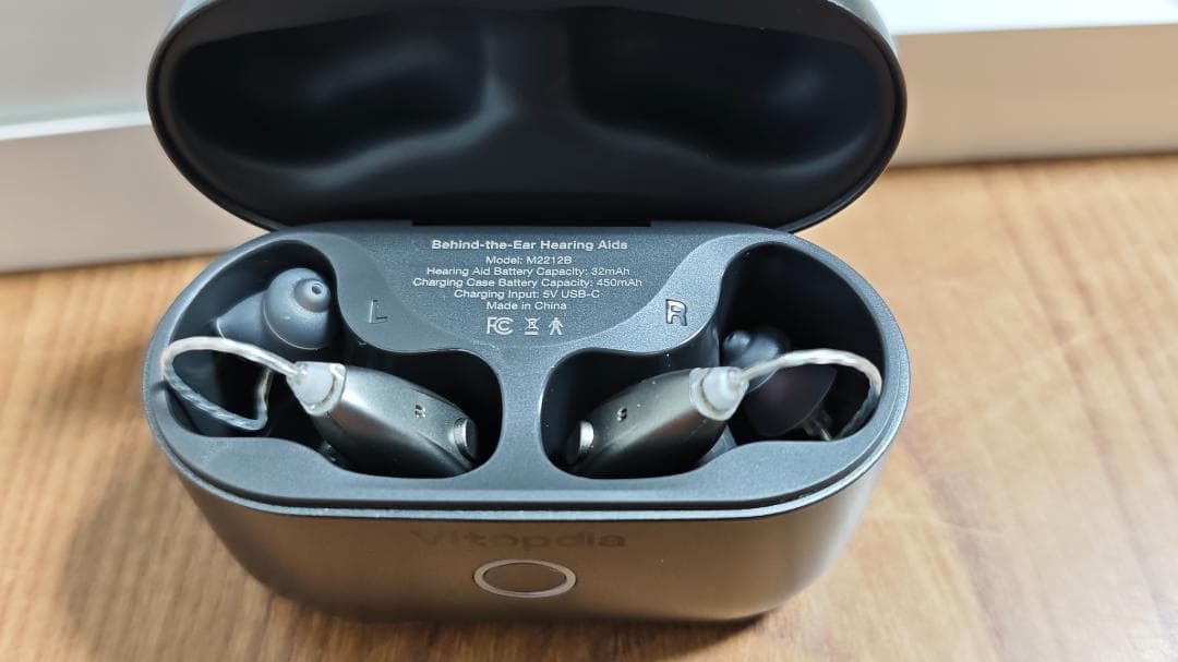 VITOPDIA 集音器 充電式 耳かけ型 おまけ付き