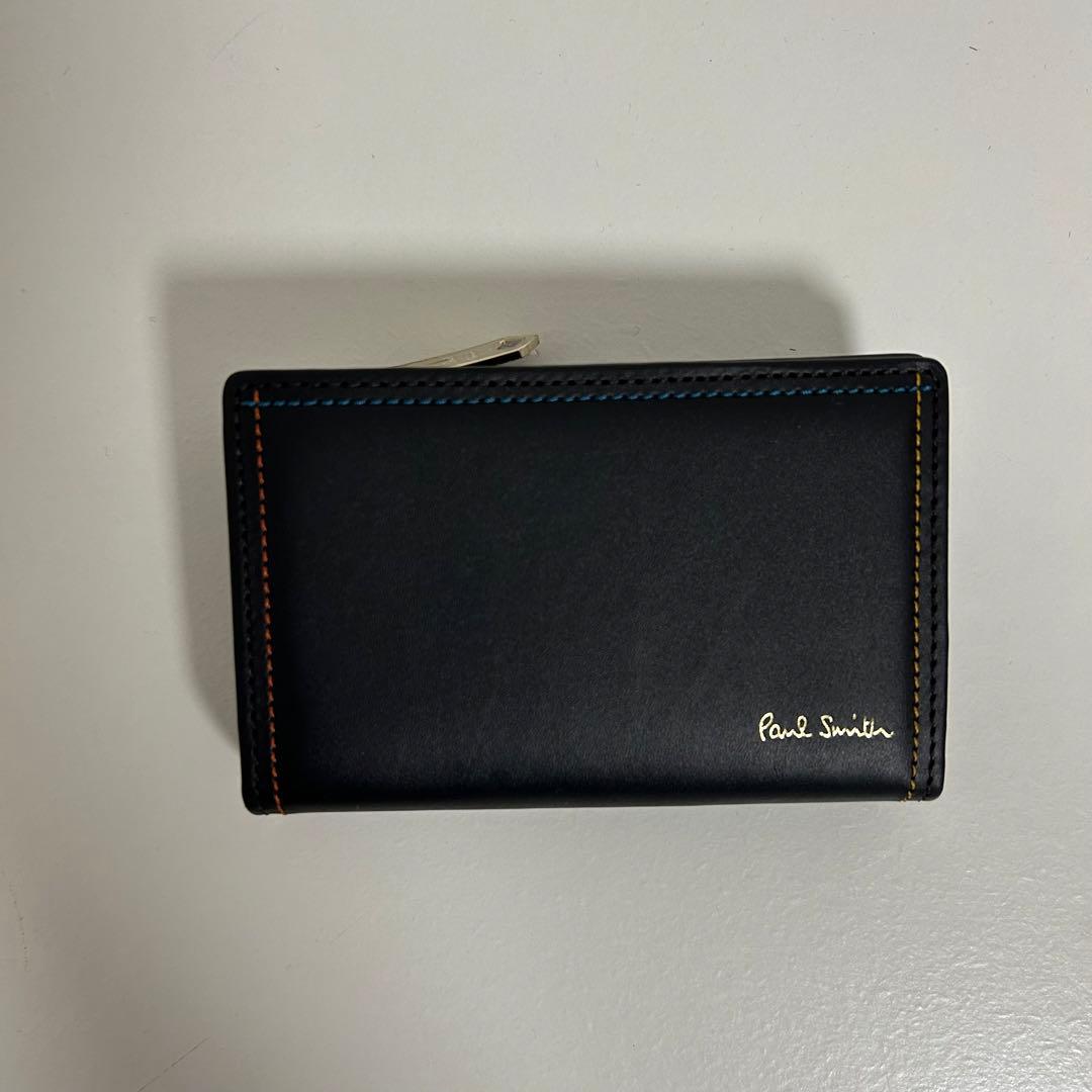 新品未使用 poul smith ポールスミス キーケース メンズ ブラック
