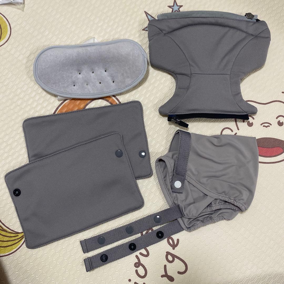 【美品】アップリカ　ラクリスAB 付属品あり　抱っこ紐