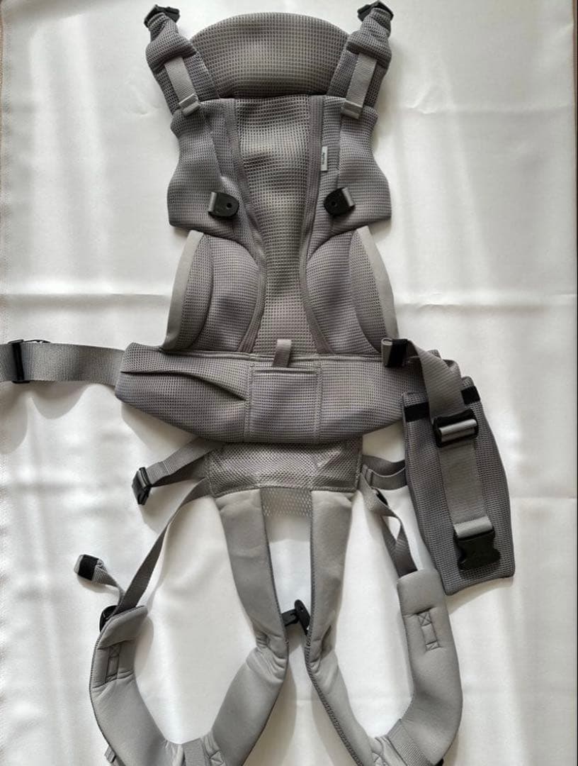 【美品】アップリカ　ラクリスAB 付属品あり　抱っこ紐
