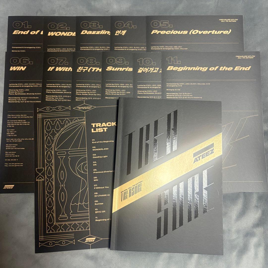 ATEEZ TREASURE EP.FIN：ALL TO ACTION 黒