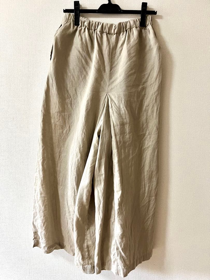 【新品未使用】ジャーナルスタンダード リネンタックキュロット