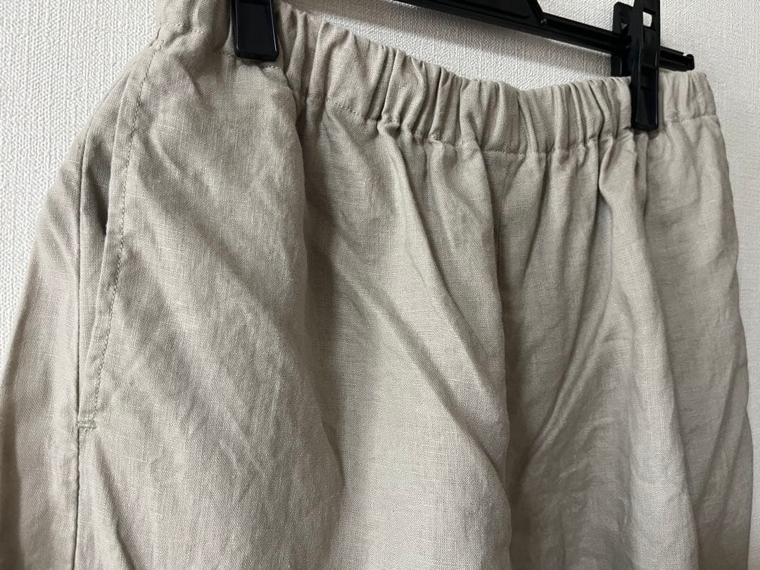 【新品未使用】ジャーナルスタンダード リネンタックキュロット