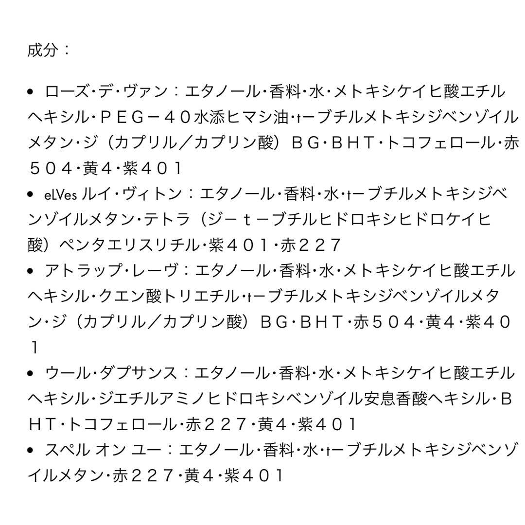 ヴィトン　LOUISVUITTON MATIERE NOIRE 香水 10ml