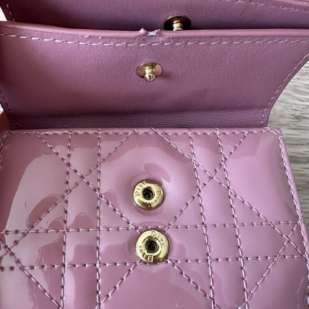 DIOR LadyDior ロータスウォレット