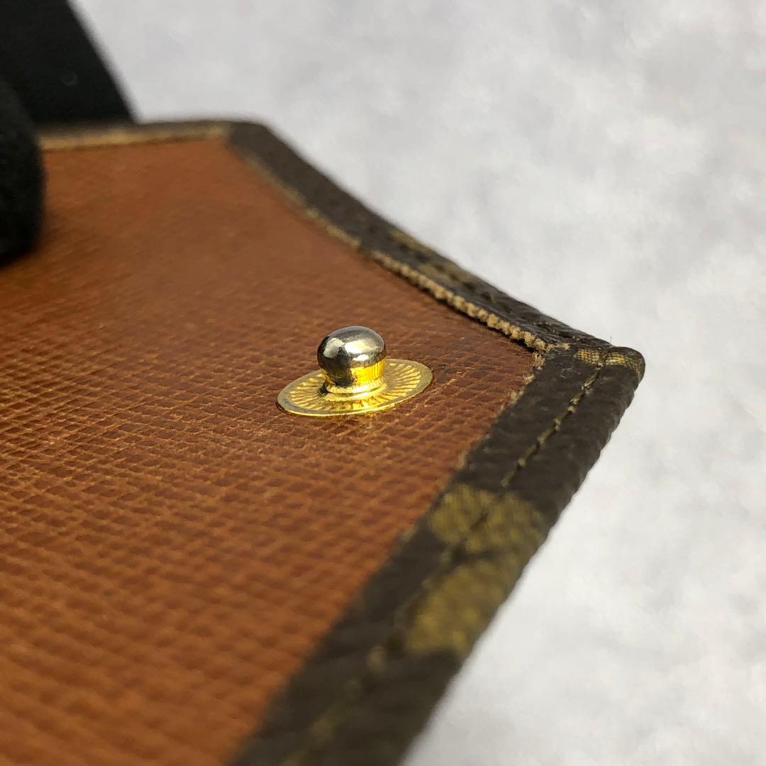 80s ルイヴィトン モノグラム Wホック 三つ折り財布 vintage