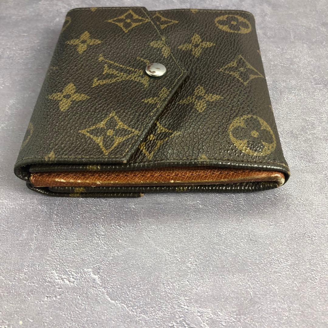 80s ルイヴィトン モノグラム Wホック 三つ折り財布 vintage