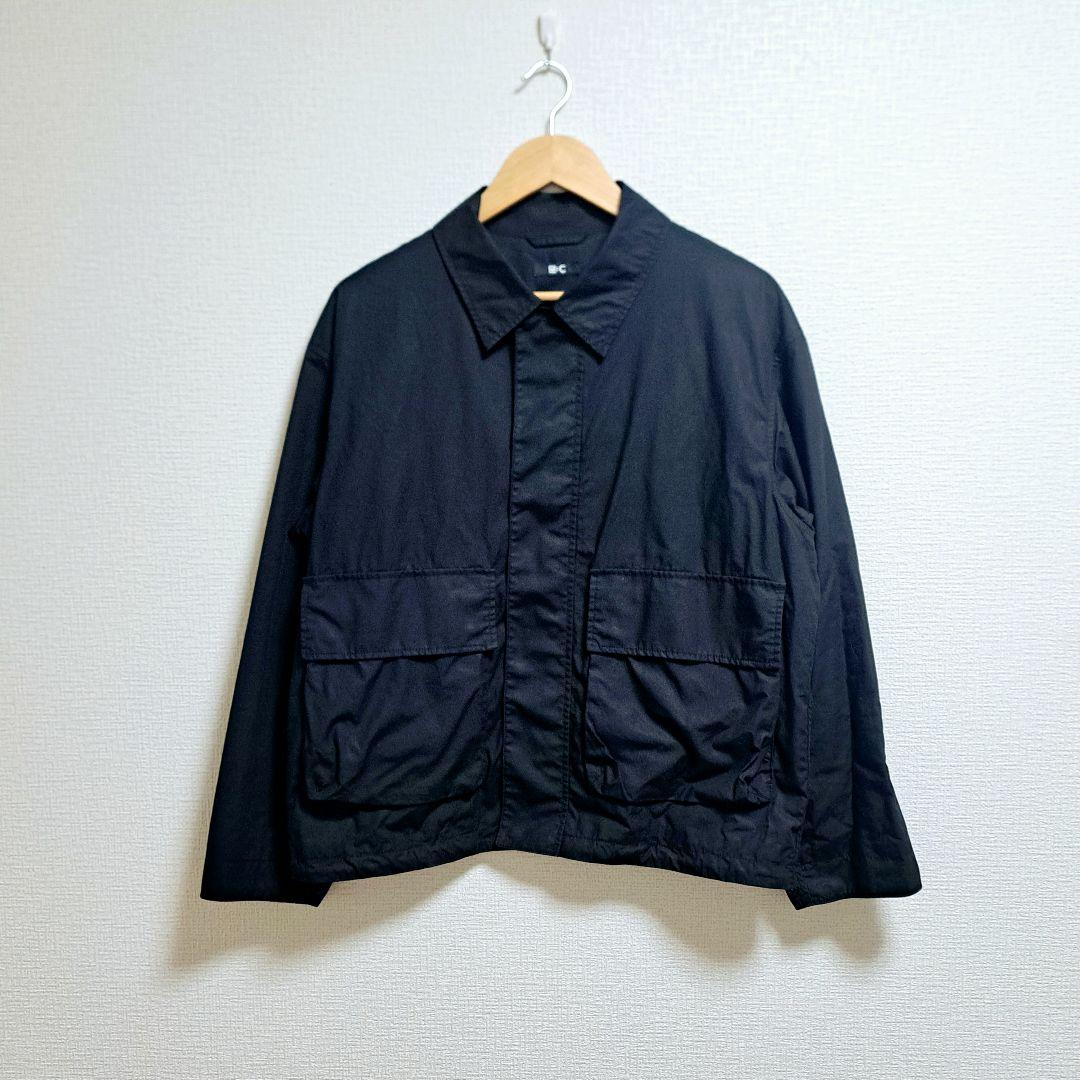 【名作早い者勝ち】UNIQLO C ショートブルゾン 黒M