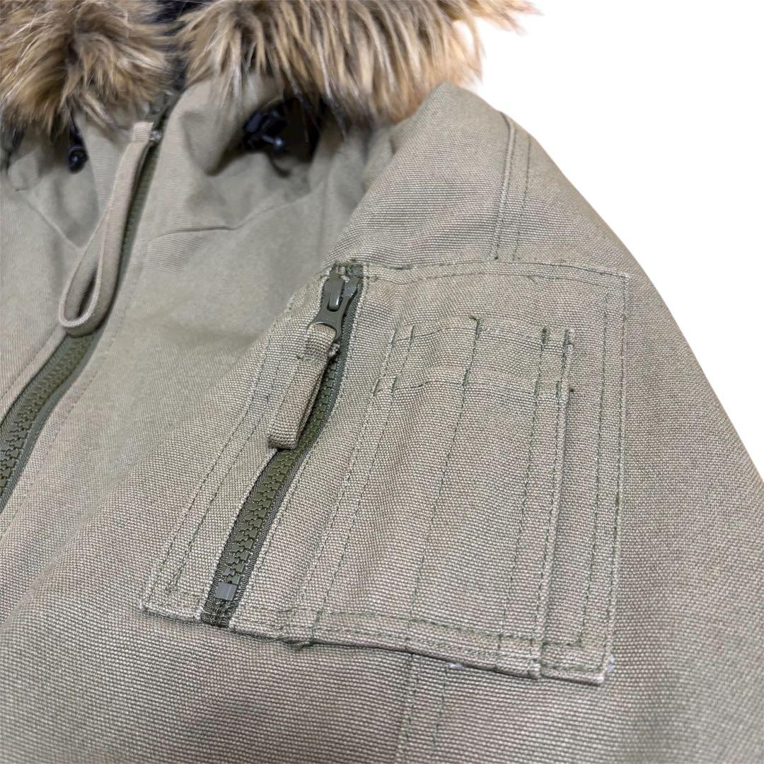 10Deep テンディープ モッズコート XL カーキ ミリタリーコート 裏ボア
