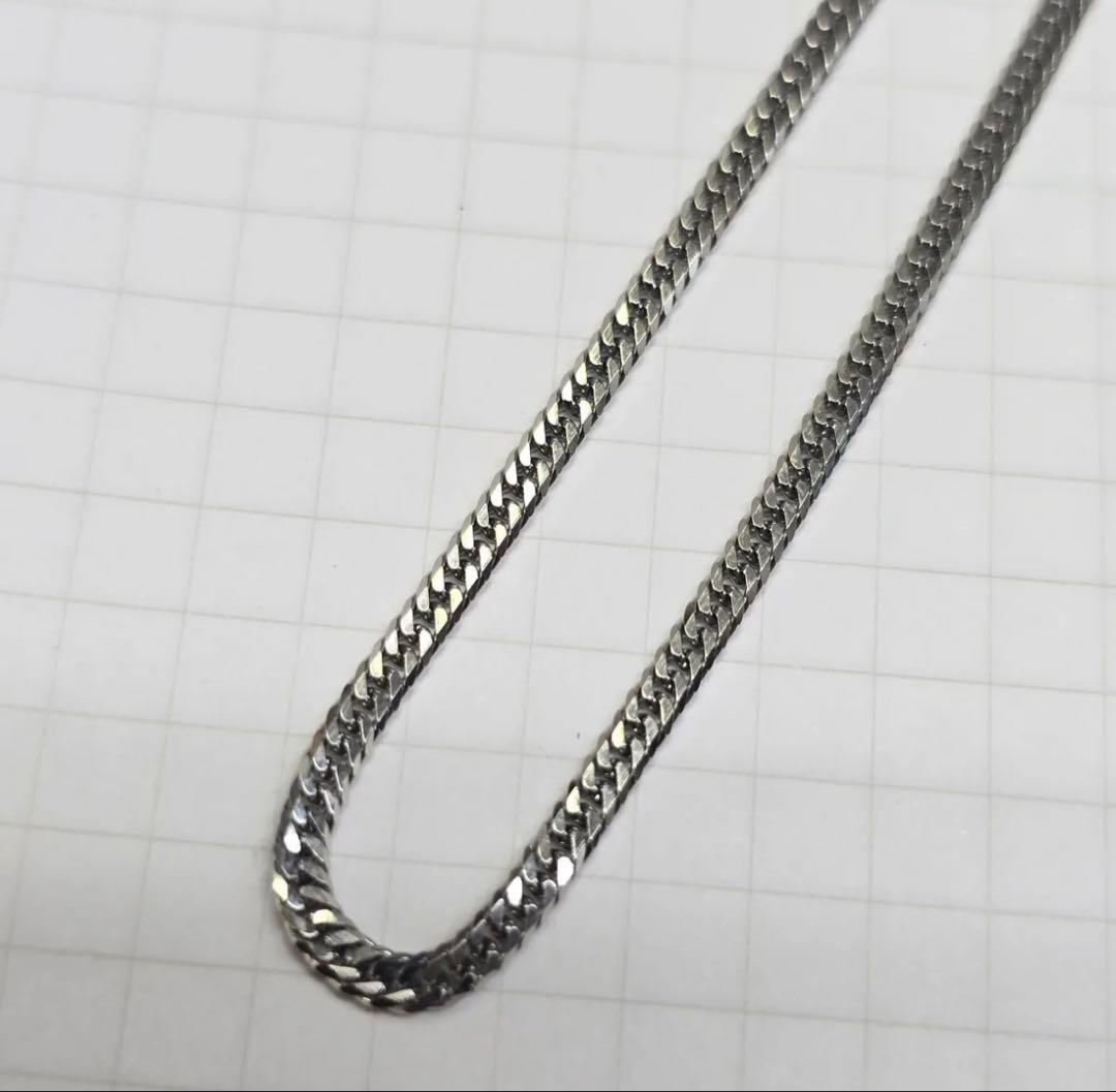 プラチナ850 ６面ダブルキヘイネックレス12.5g 50センチ 喜平ネックレス