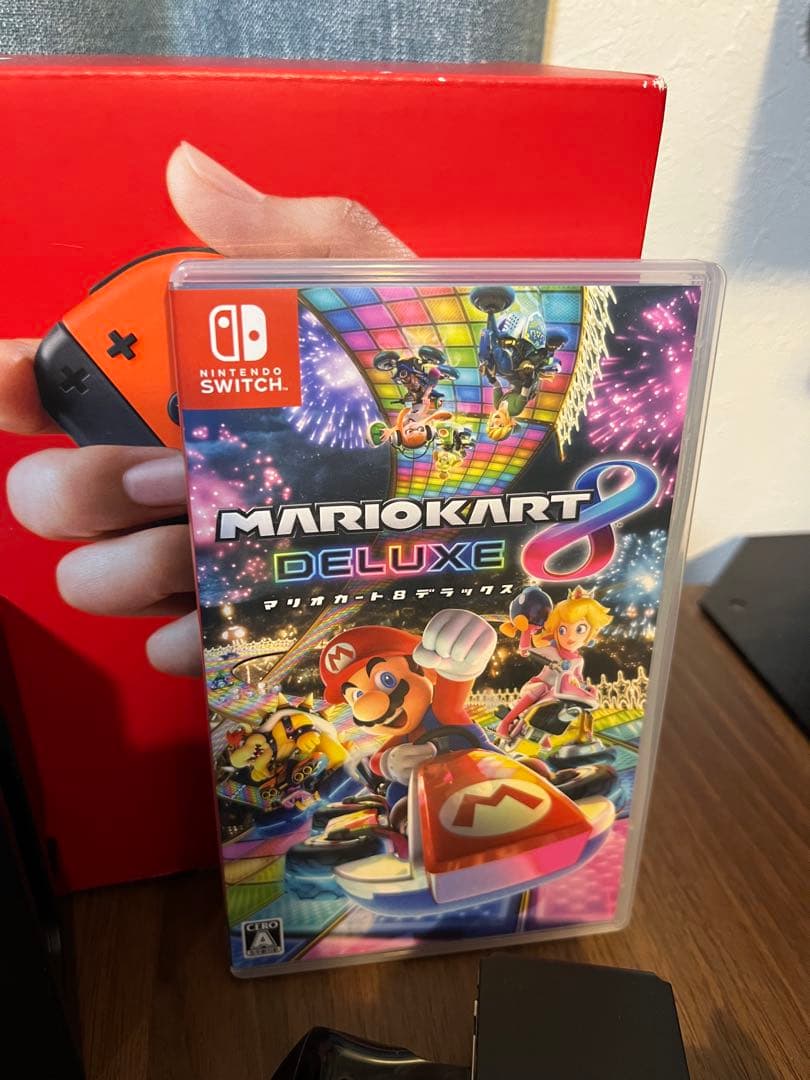 Nintendo Switch 本体＋有線コントローラー＋ゲーム2本のセット