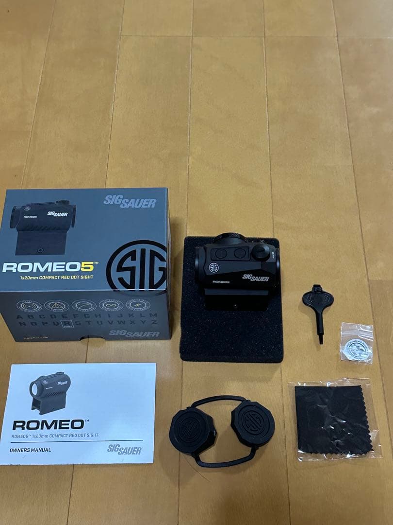 【実物】SIG SAUER ROME05 1x20mm レッドドットサイト