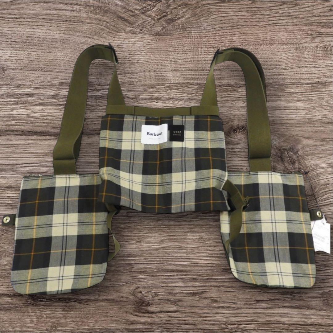 新品タグ付　Barbour ×WACCOWACCO チェストリグ ゲームベスト