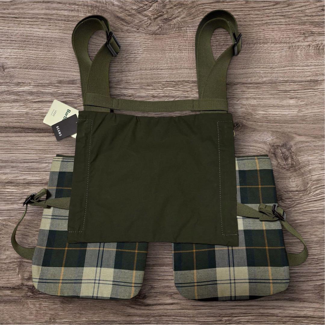 新品タグ付　Barbour ×WACCOWACCO チェストリグ ゲームベスト