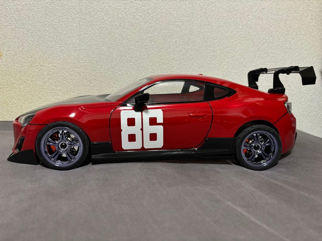 ラジコン　ボディ　ZN6 トヨタ　86 MFG TRD仕様
