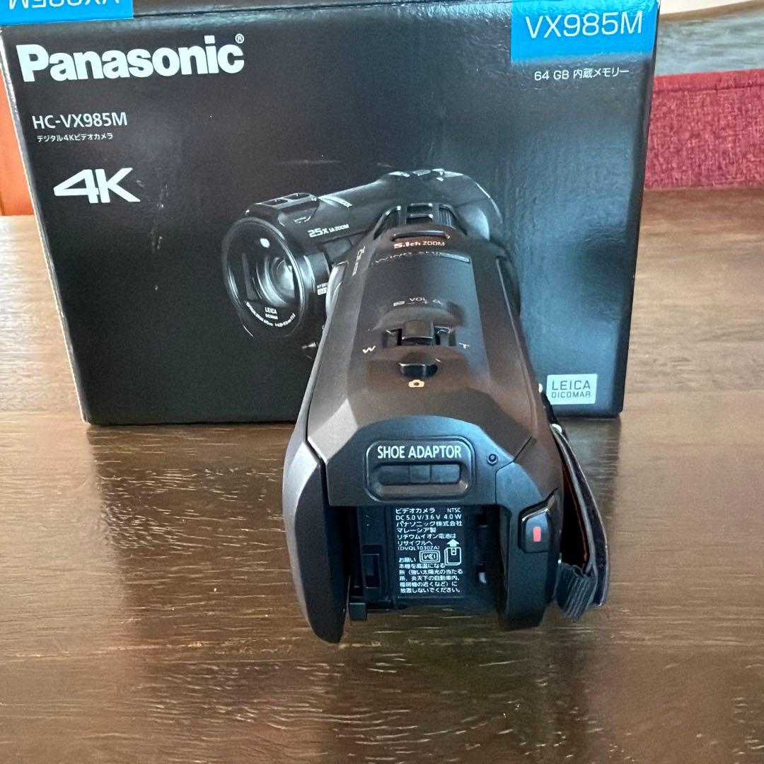 Panasonic HC-VX985M 4Kビデオカメラ
