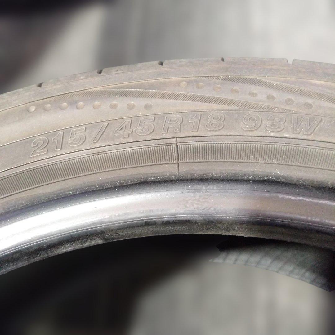 （送料無料）YOKOHAMA BluEarthRV-02　215/45R18
