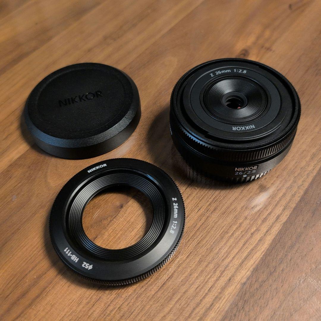 【美品】NIKKOR Z 26mm f/2.8 レンズ