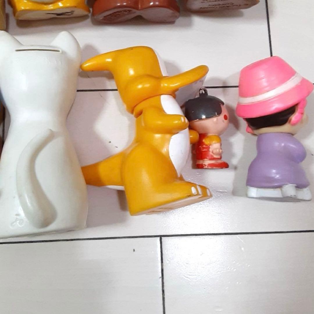 昭和レトロ　ソフビ貯金箱 まとめ売り