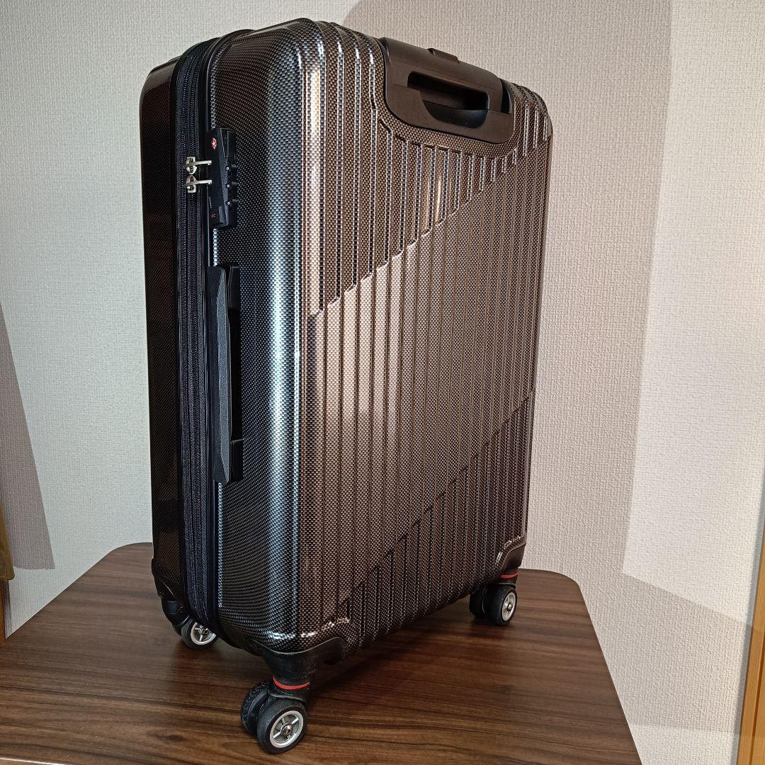 ACE クレスタ 64/70L エクステンション機能付き スーツケース 元箱付き