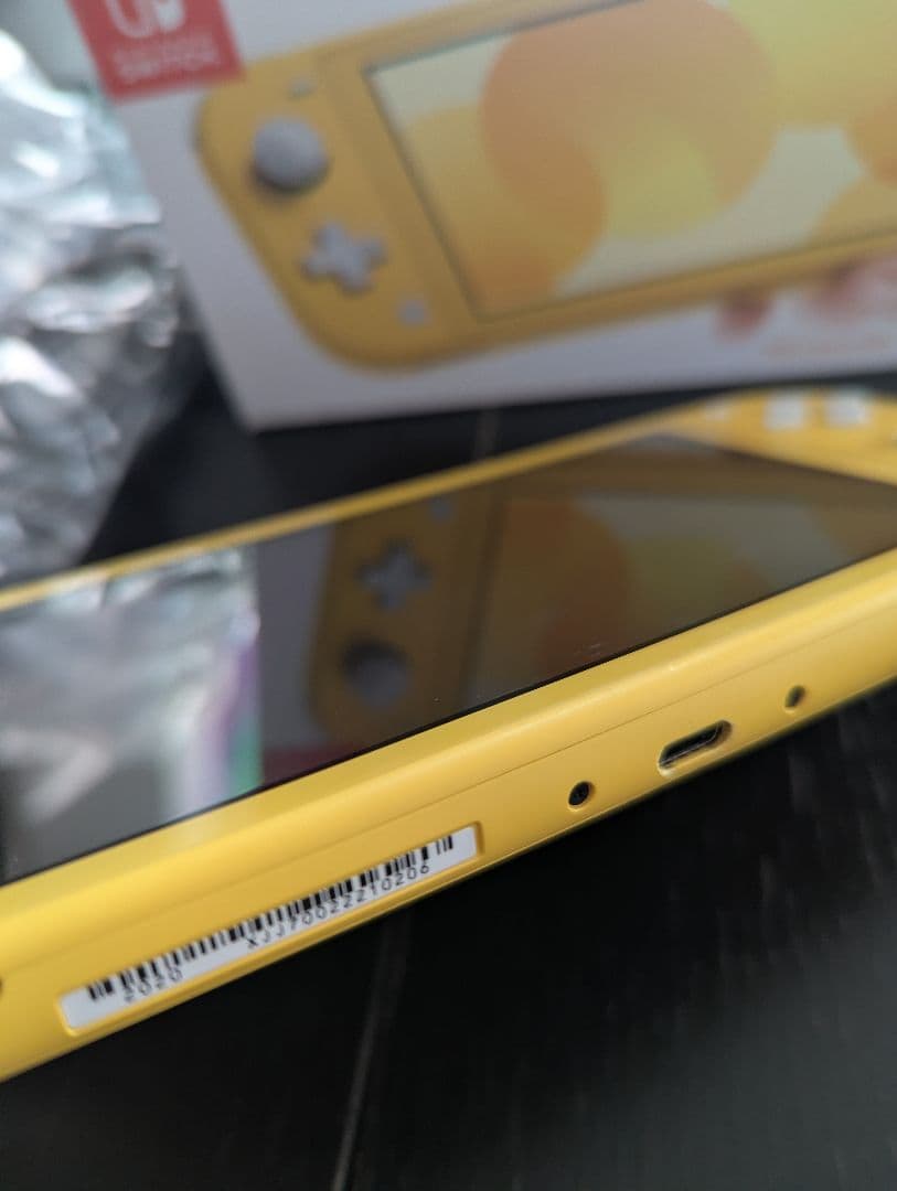【ジャンク】Nintendo Switch Lite 本体 イエロー 箱付き