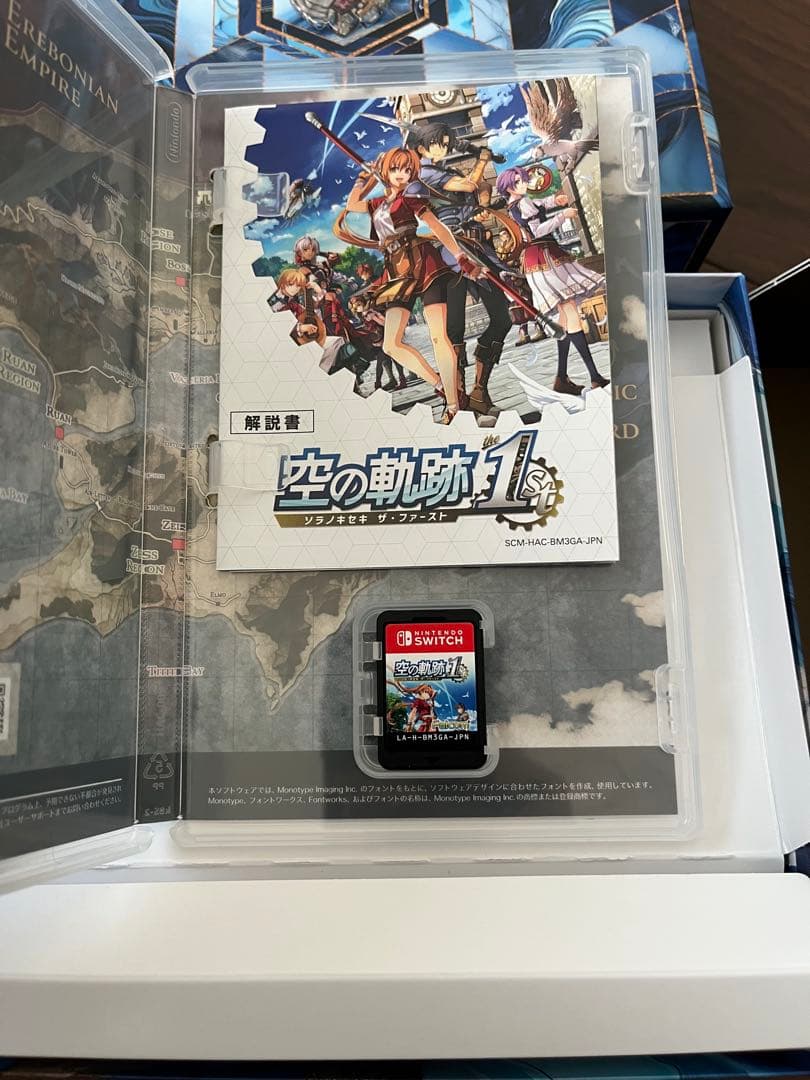 【極美品】空の軌跡 the 1st ブレイサーBOX forニンテンドースイッチ