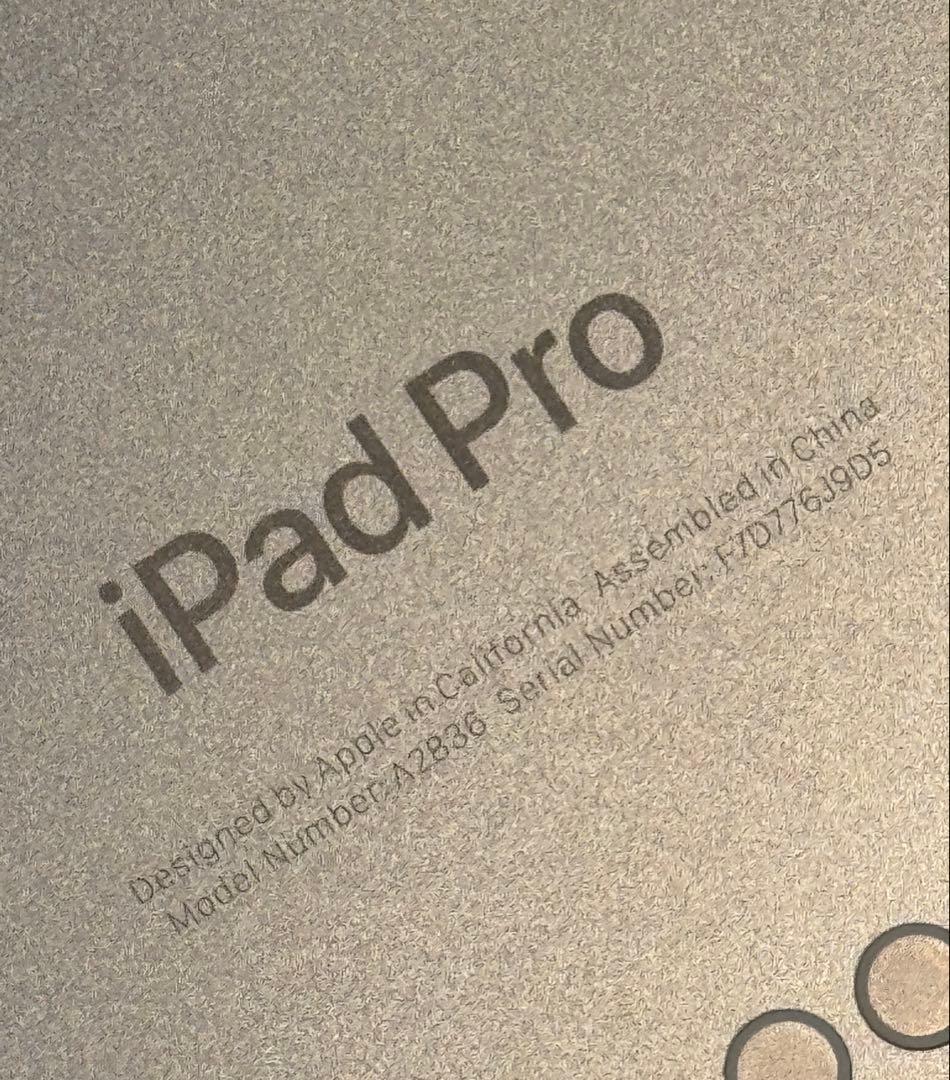iPad本体 iPad Pro (M4) 11 inch Wi-Fi 256GB(A2836)