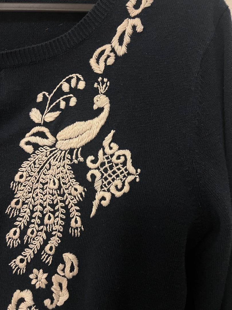 KEITA MARUYAMA TOKYO-PARIS 紺 刺繍入り アンサンブル