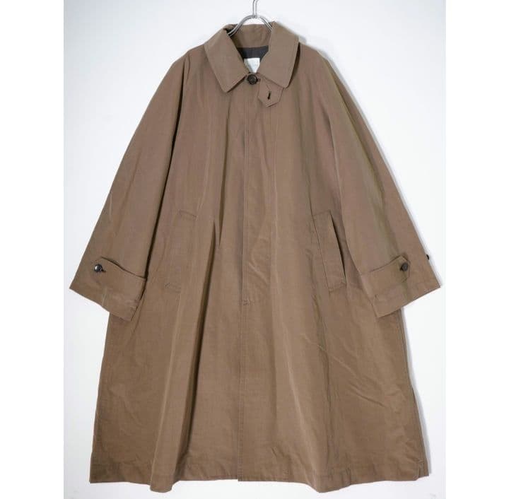 トゥジュー オーバーサイズ ステンカラーコート ブラウン size2