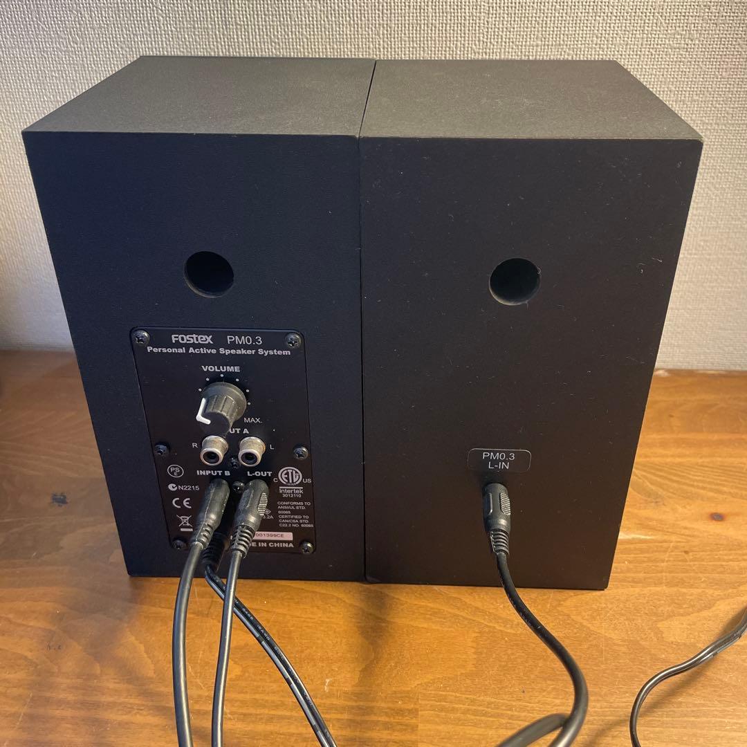 配信機器・PA機器・レコーディング機器 Fostex pm0.3