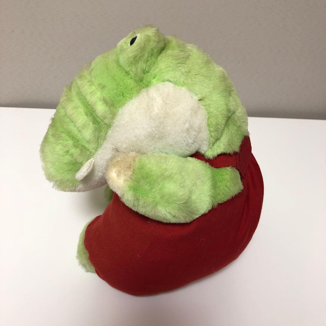A☆ 昭和レトロ　ワニのぬいぐるみ