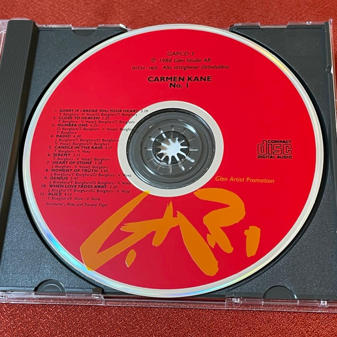 Carmen Kane Number One 北欧メロハーAOR