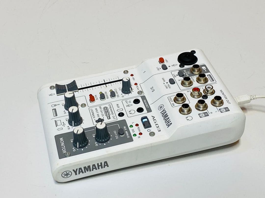 YAMAHA AG03MK2 アナログミキサー 動作確認済み