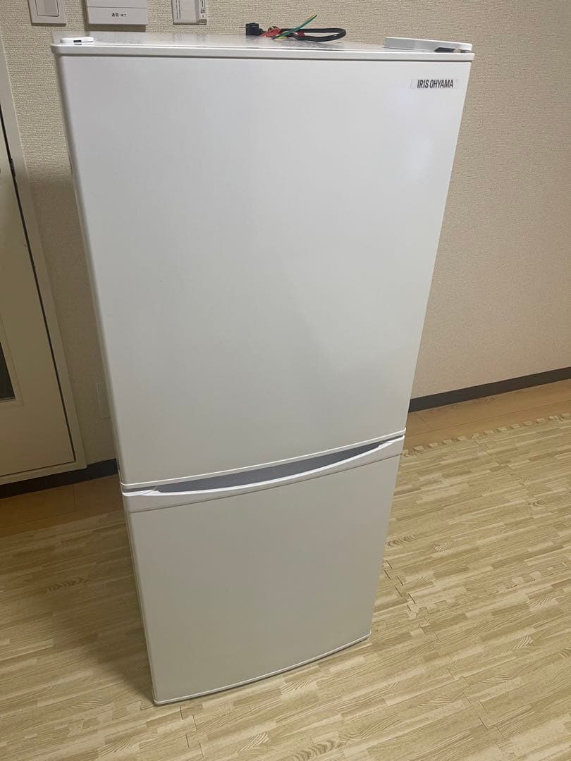 【状態◎】アイリスオーヤマノンフロン冷凍冷蔵庫 142L ホワイト