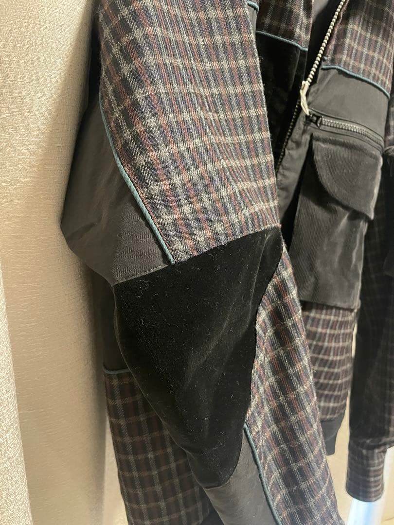 sacai サカイ 19AW ドッキングブルゾンジャケット 19-02087M