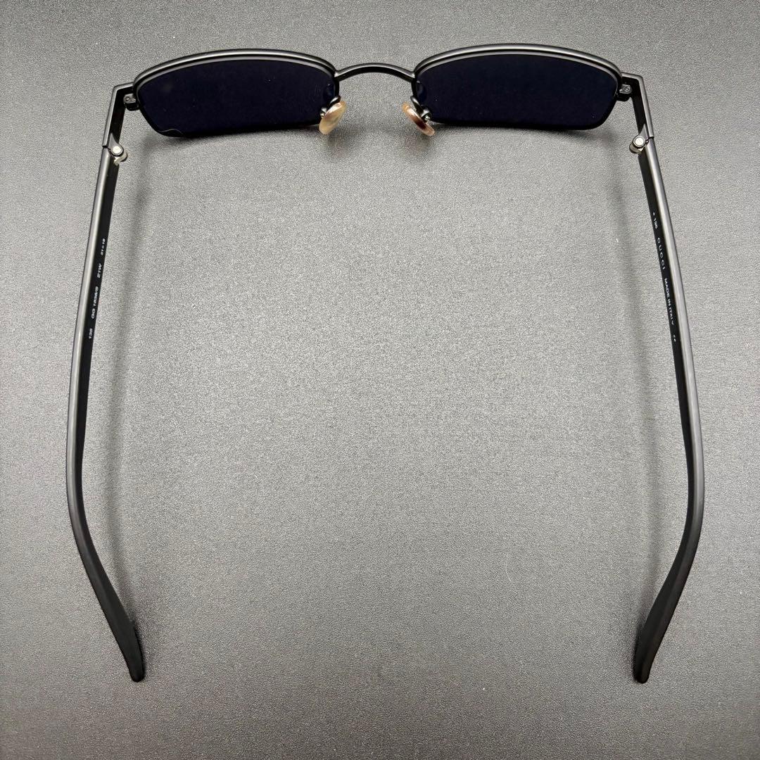 美品✨GUCCI グッチ サングラス マットブラック Gロゴ 男女兼用 ケース付