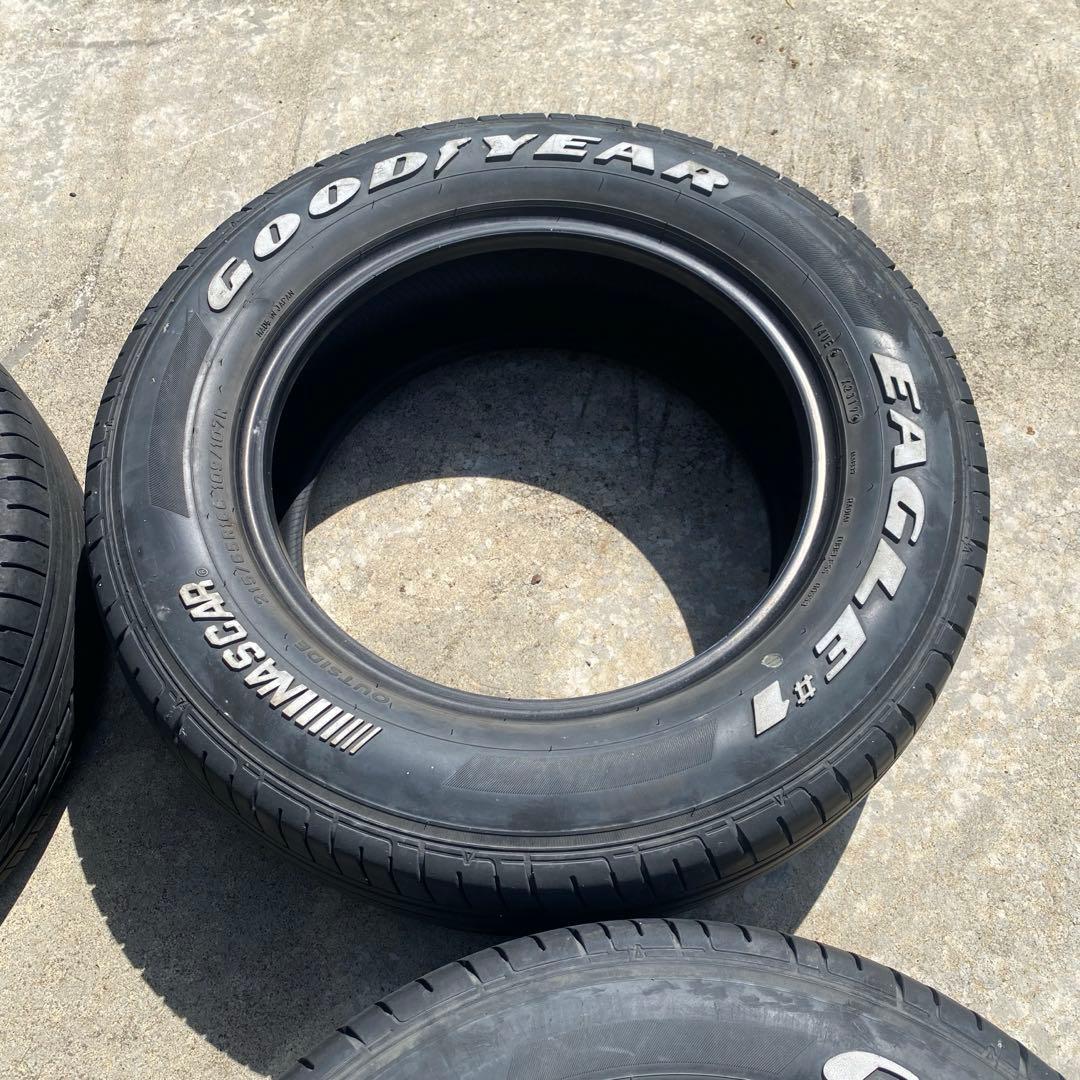 GOODYEAR グッドイヤー 215/65R16C 4本セット ホワイトレター