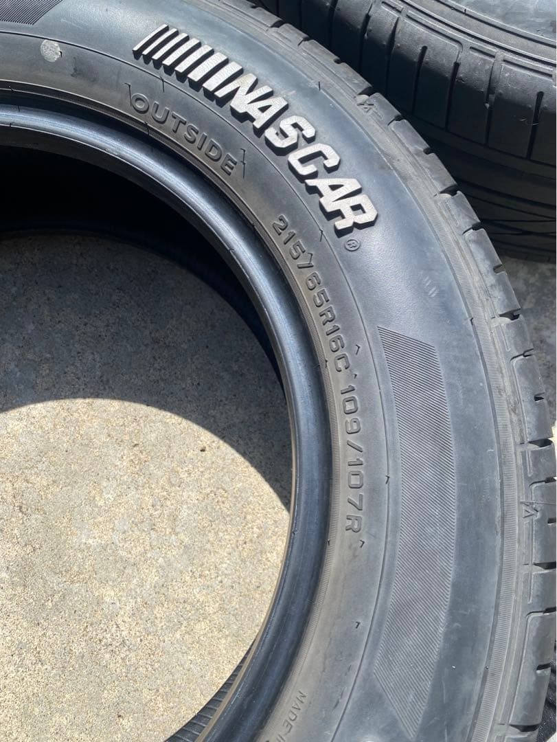 GOODYEAR グッドイヤー 215/65R16C 4本セット ホワイトレター