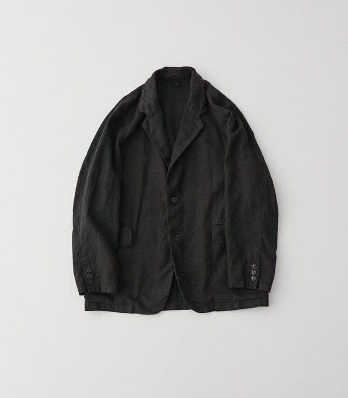 CONFECT 24ss リネンキャンバスジャケット ブラック 5 xl 美品