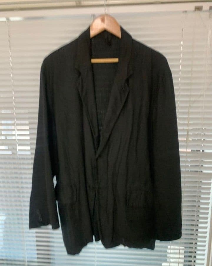 CONFECT 24ss リネンキャンバスジャケット ブラック 5 xl 美品
