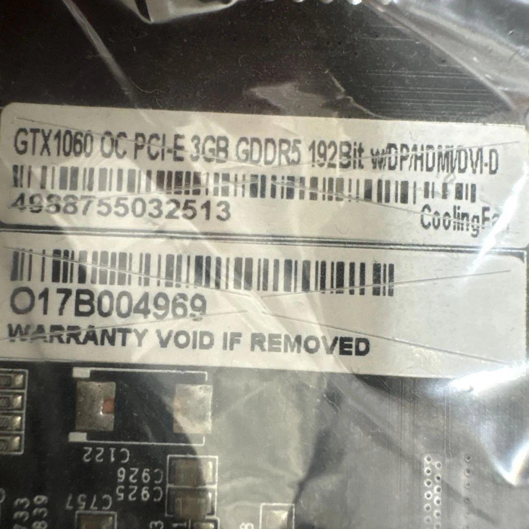 GEFORCE GTX1060 3GB グラフィックボード