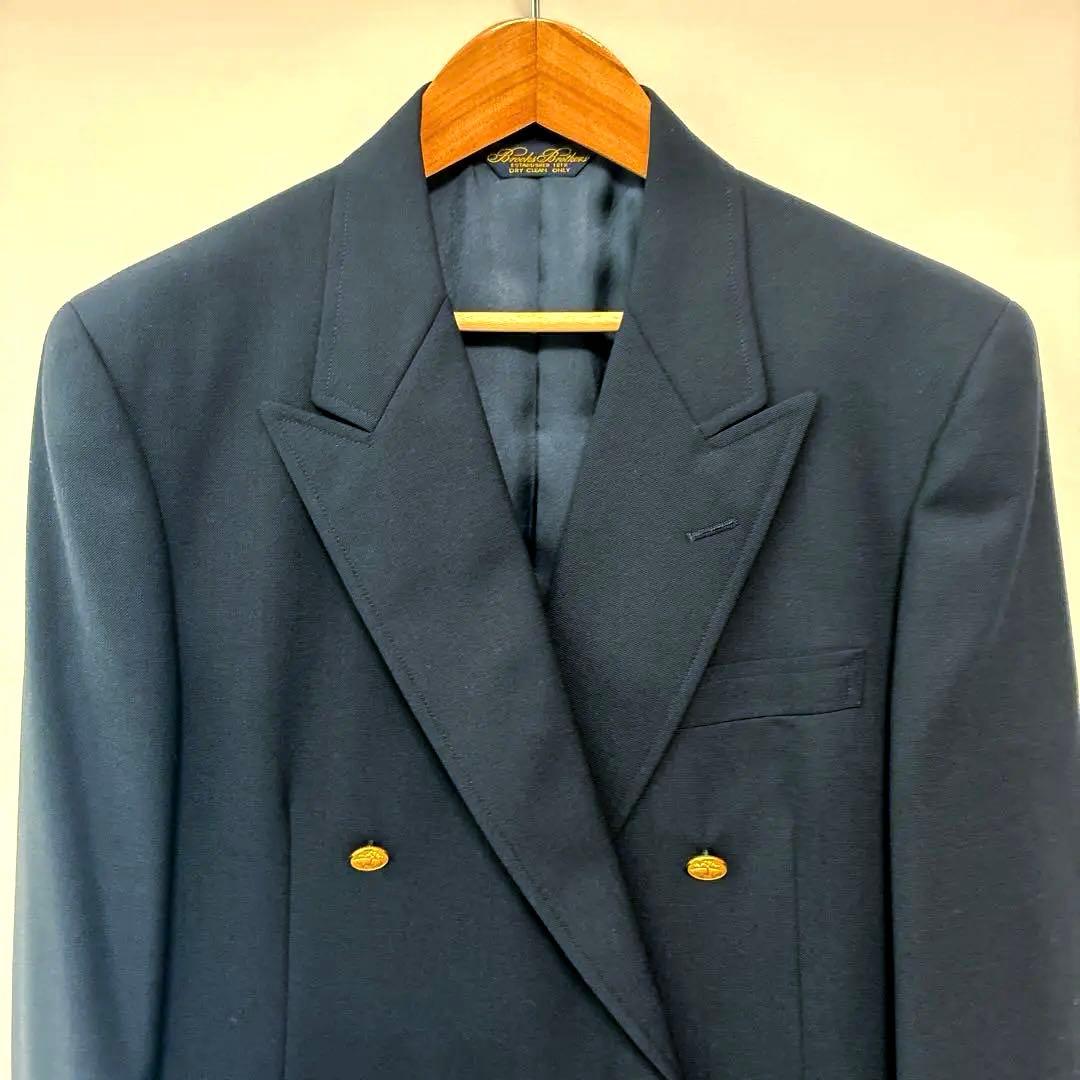 美品 Brooks Brothers 紺ブレ 金ボタン Mサイズ相当