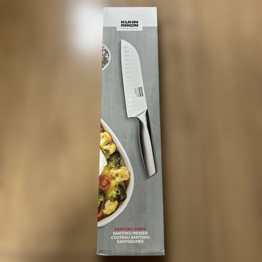 新品　KUHN RIKON スイスデザイン　包丁　３本セット　シェフ　三徳大小