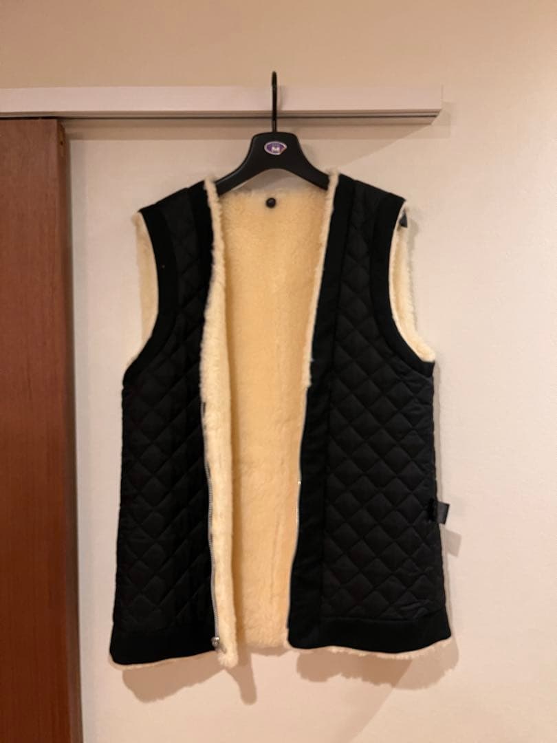 ウールライナー未使用　46リラクス　ロングモッズコート