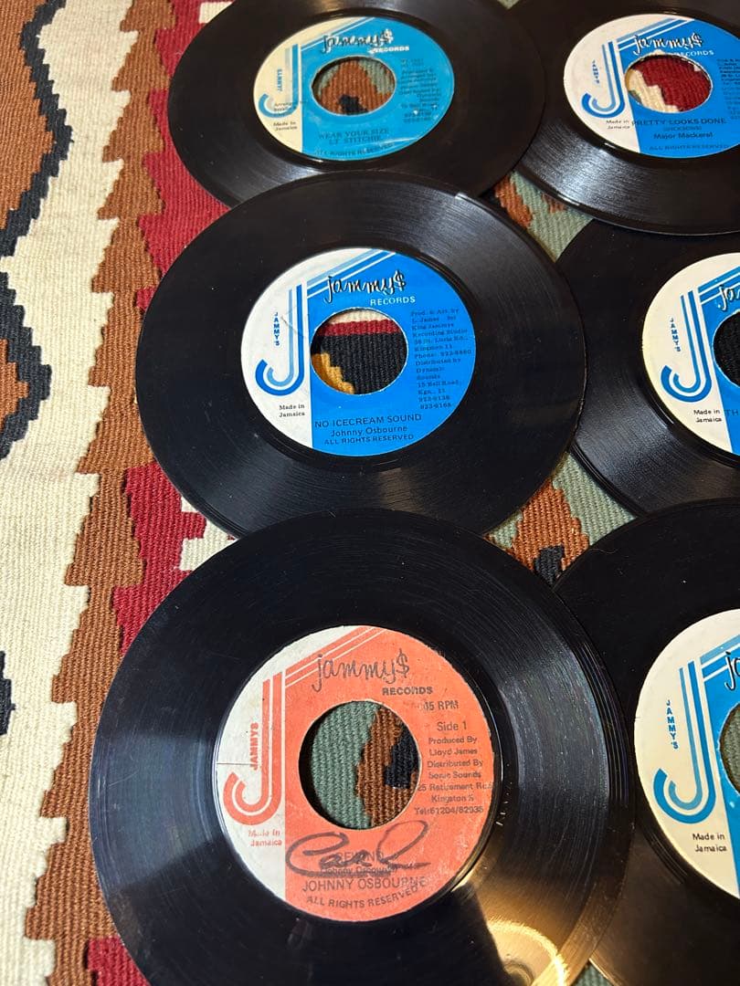 レゲエ７インチ13枚セット　Jammysレコード