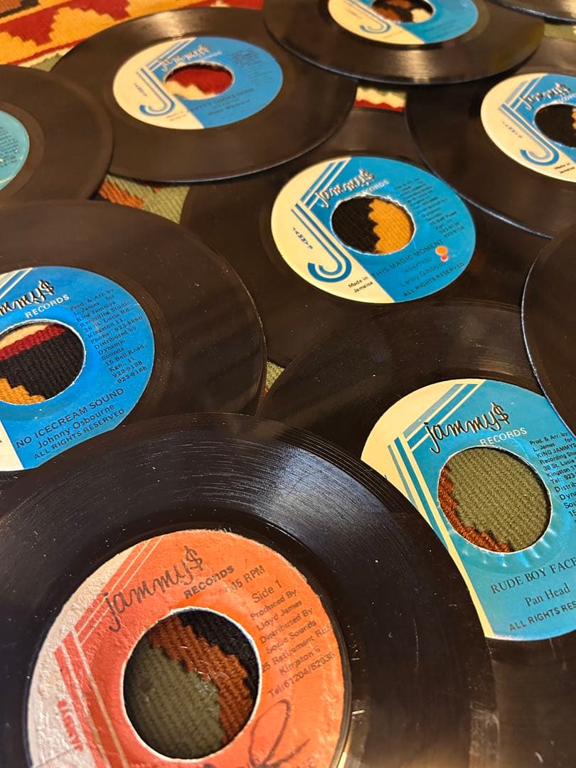 レゲエ７インチ13枚セット　Jammysレコード
